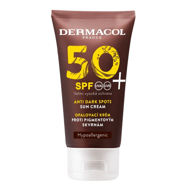 Dermacol Anti Spots Sun Cream wodoodporny krem przeciwsłoneczny przeciw plamom pigmentowym SPF50+ 50ml