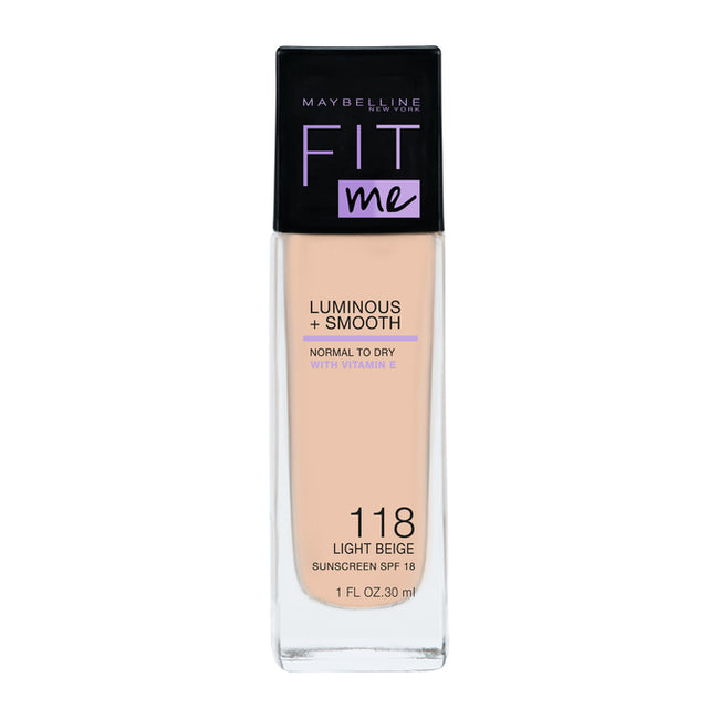 Maybelline Fit Me Luminous + Smooth Foundation rozświetlający podkład do twarzy