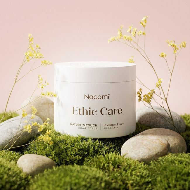 Nacomi Ethic Care Nature's Touch cukrowy peeling do ciała 200ml