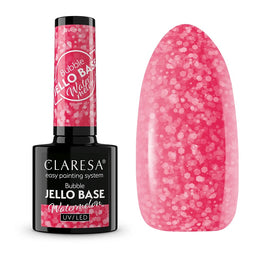 Claresa Bubble Jello Base baza hybrydowa Watermelon 5g