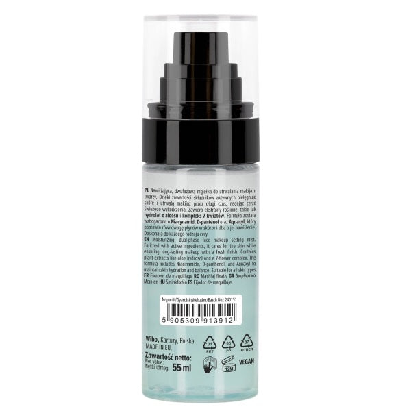 Wibo Fixing Aqua Grip mgiełka utrwalająca makijaż 55ml