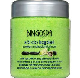 BingoSpa Sól do kąpieli Olej Makadamia i Noni 580g