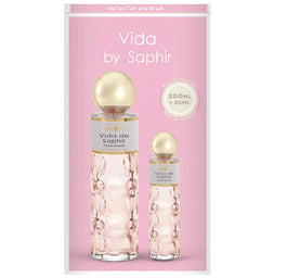 Saphir Vida de Saphir Pour Femme zestaw woda perfumowana spray 200ml + woda perfumowana spray 30ml