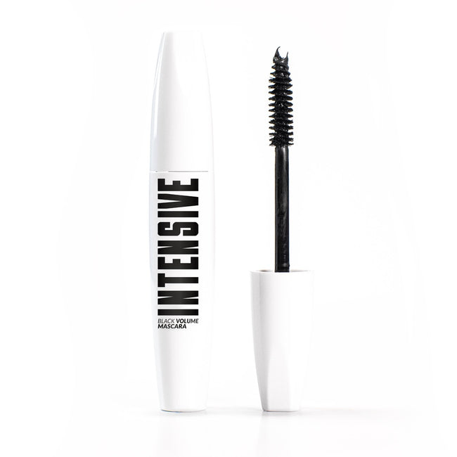 Quiz Cosmetics Intensive Black Volume Mascara intensywnie czarny podkręcający tusz do rzęs
