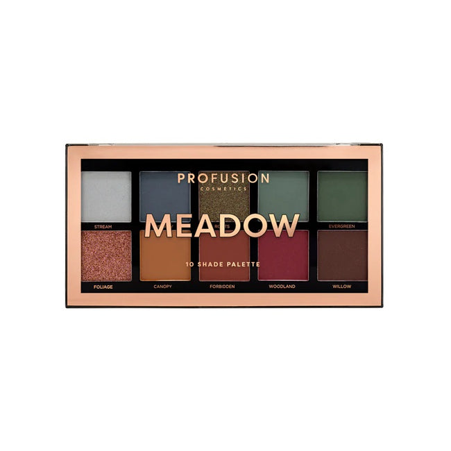 Profusion Eyeshadow Palette paleta 10 cieni do powiek