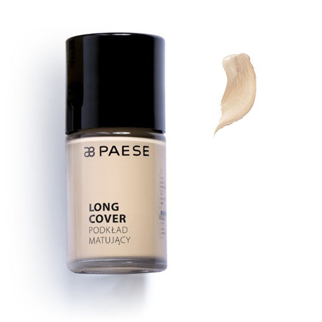 Paese Long Cover Foundation podkład matujący do cery tłustej i mieszanej