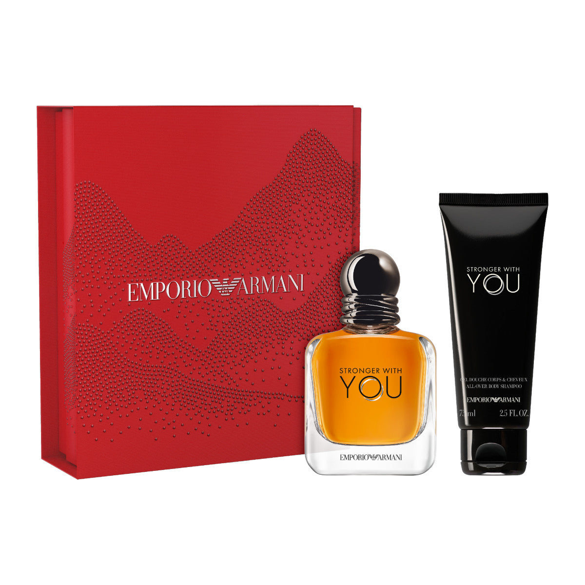 giorgio armani emporio armani - stronger with you woda toaletowa 50 ml   zestaw