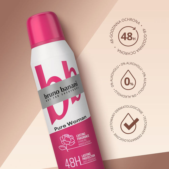 Bruno Banani Pure Woman antyperspirant spray 150ml