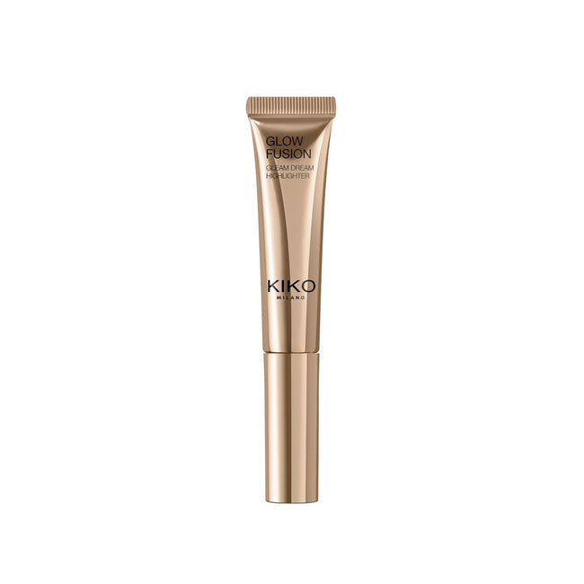 KIKO Milano Glow Fusion Gleam Dream Highlighter rozświetlacz do twarzy w płynie z aplikatorem gąbkowym 14ml