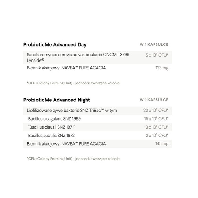 HealthLabs ProbioticMe Advanced zawansowana formuła dla zdrowia Twoich jelit suplement diety 60 kapsułek