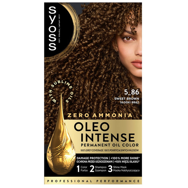 Syoss Oleo Intense farba do włosów trwale koloryzująca z olejkami