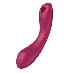 Satisfyer Curvy Trinity 1 stymulator łechtaczki z wibracjami Red