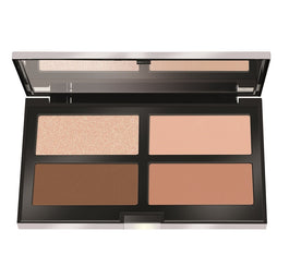 Pupa Milano Contouring & Strobing Ready 4 Selfie Powder Palette paleta pudrów do konturowania i strobingu 002 Pelli Medie 17.5g