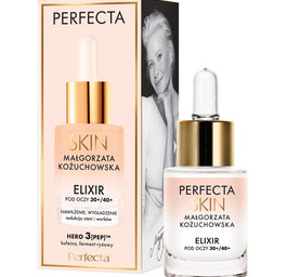 Perfecta Skin Małgorzata Kożuchowska nawilżająco-wygładzający elixir pod oczy 30+/40+ 15ml