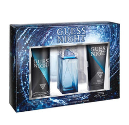 Guess Night zestaw woda toaletowa spray 100ml + żel pod prysznic 200ml + dezodorant spray 226ml