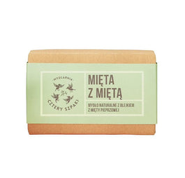 Mydlarnia Cztery Szpaki Naturalne mydło w kostce Mięta z Miętą 110g