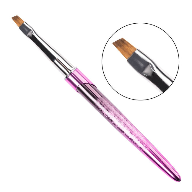 Clavier Pędzelek skośny do zdobień i żelu One Stroke rozmiar 4 #6