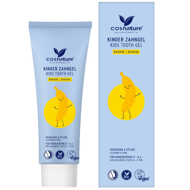 Cosnature Kids Tooth Gel żel do zębów dla dzieci o smaku bananowym 75ml