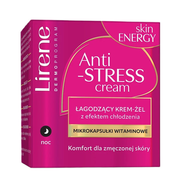 Lirene Anti-Stress Cream łagodzący krem-żel z efektem chłodzenia 50ml