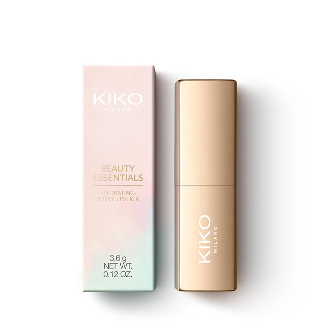 KIKO Milano Beauty Essentials Hydrating Shiny Lipstick nawilżająca pomadka o błyszczącym wykończeniu