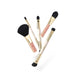 KIKO Milano Travel In Italian Style Travel Brush Set podróżny zestaw z 5 profesjonalnymi pędzlami i etui