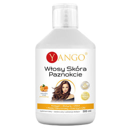 Yango Włosy Skóra Paznokcie suplement diety w płynie 500ml