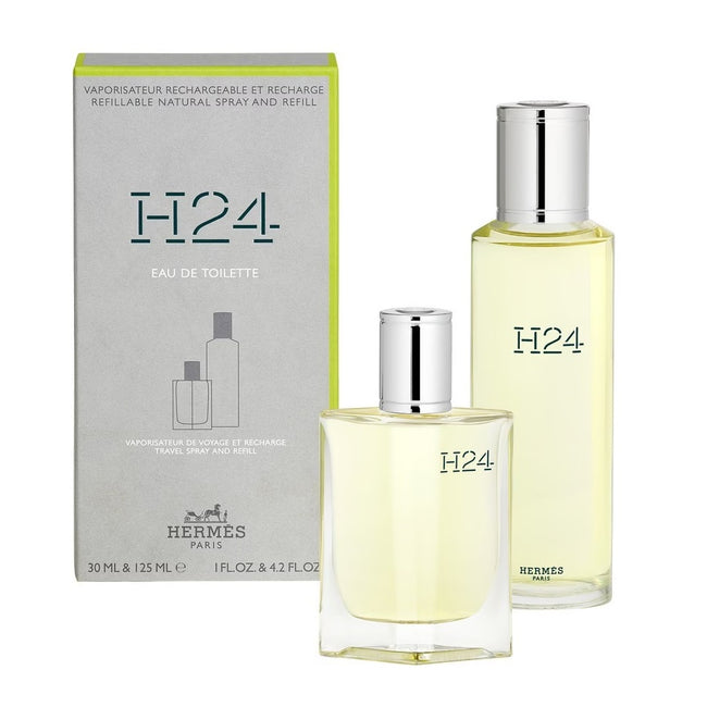 Hermes H24 zestaw woda toaletowa spray 30ml + woda toaletowa refill 125ml