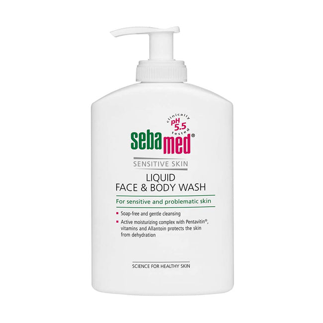 Sebamed Liquid Face & Body Wash emulsja do mycia twarzy i ciała 300ml