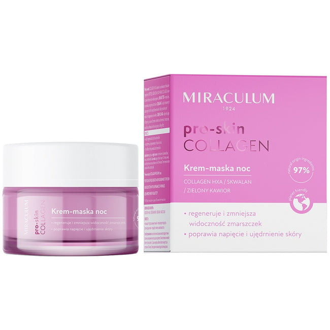 Miraculum Pro-Skin Collagen krem-maska na noc 50ml