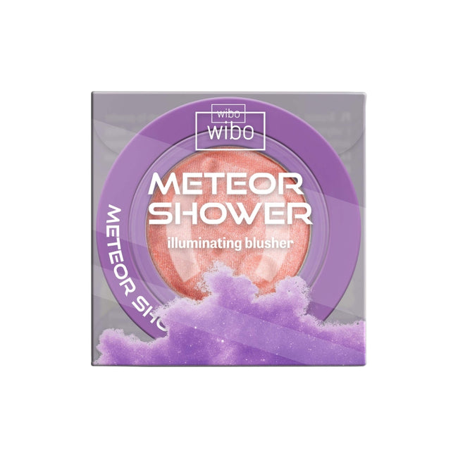 Wibo Meteor Shower Illuminating Blusher rozświetlający róż do policzków 1szt.