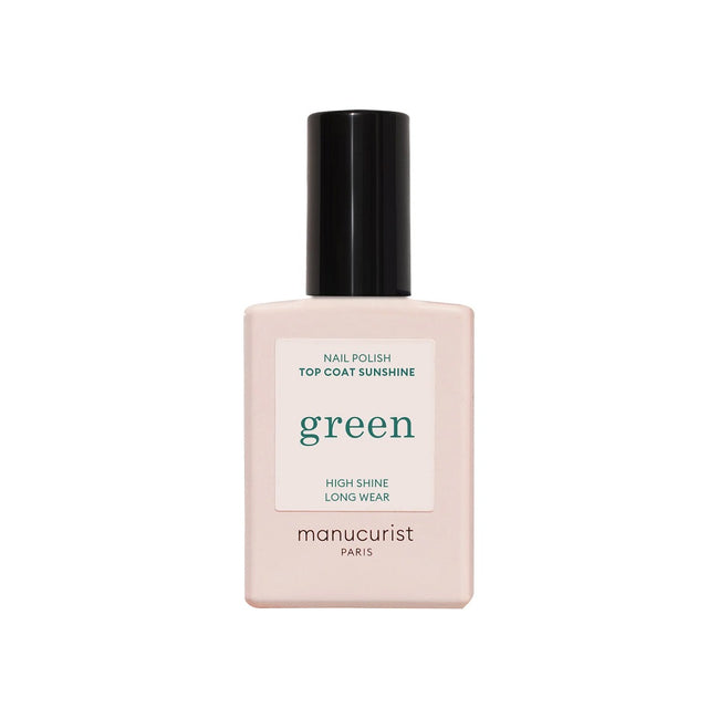 Manucurist Green Top Coat Sunshine nabłyszczający lakier nawierzchniowy 15ml