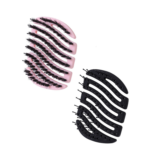 Sister Young Mila Pocket Hair Brush mała szczotka do włosów Pink