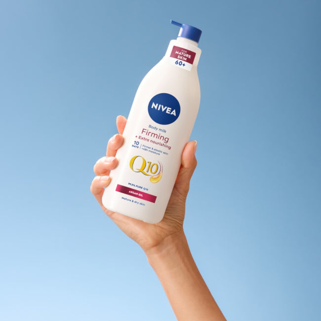 Nivea Q10 Ujędrnienie + Odżywienie balsam do ciała z pompką 400ml