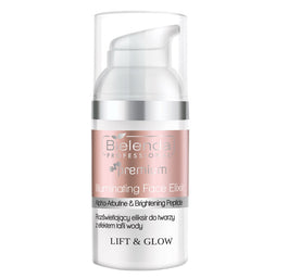 Bielenda Professional Lift & Glow rozświetlający eliksir do twarzy z efektem tafli wody 30ml