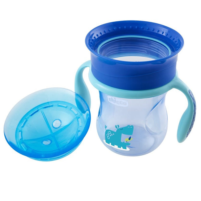 Chicco Perfect Cup 360° kubek do nauki samodzielnego picia 12m+ Boy 200ml