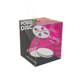 Staleks PodoDisc Pro metalowy krążek do pedicure 27mm + zestaw wymiennych nakładek 180 5szt.