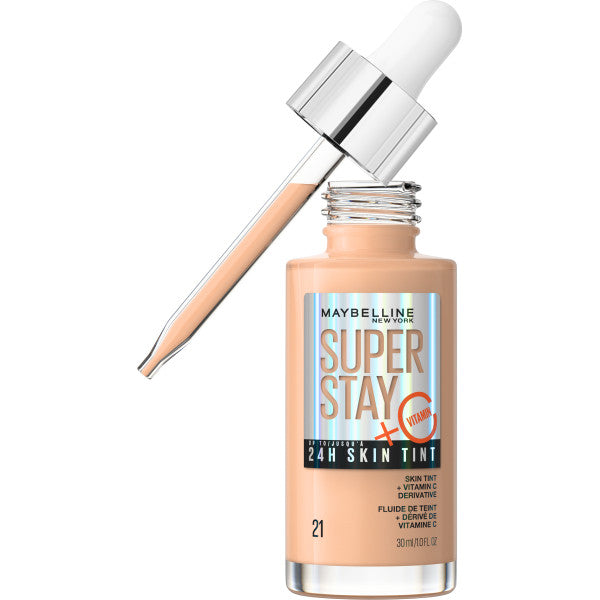 Maybelline Super Stay 24H Skin Tint długotrwały podkład rozświetlający z witaminą C