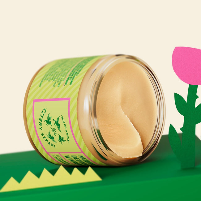 Mydlarnia Cztery Szpaki Naturalny dezodorant w kremie Leśna Róża 60ml