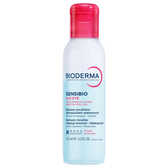 Bioderma Sensibio H2O Eye dwufazowa woda micelarna do demakijażu oczu i ust 125ml