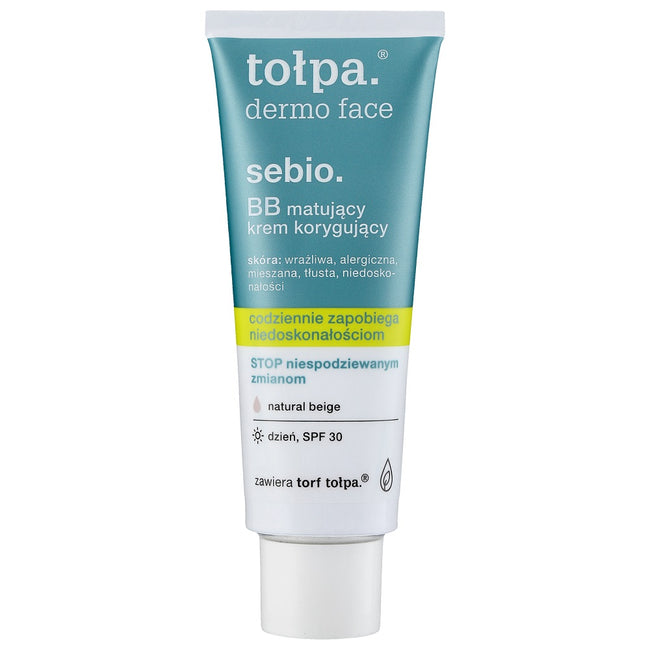 Tołpa Dermo Face Sebio BB matujący krem korygujący SPF30 40ml