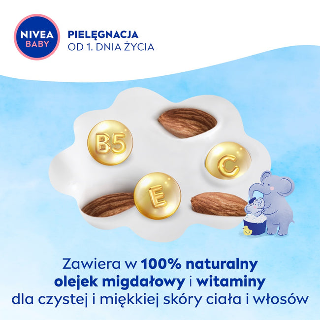 Nivea Baby żel 2w1 do mycia ciała i włosów 500ml