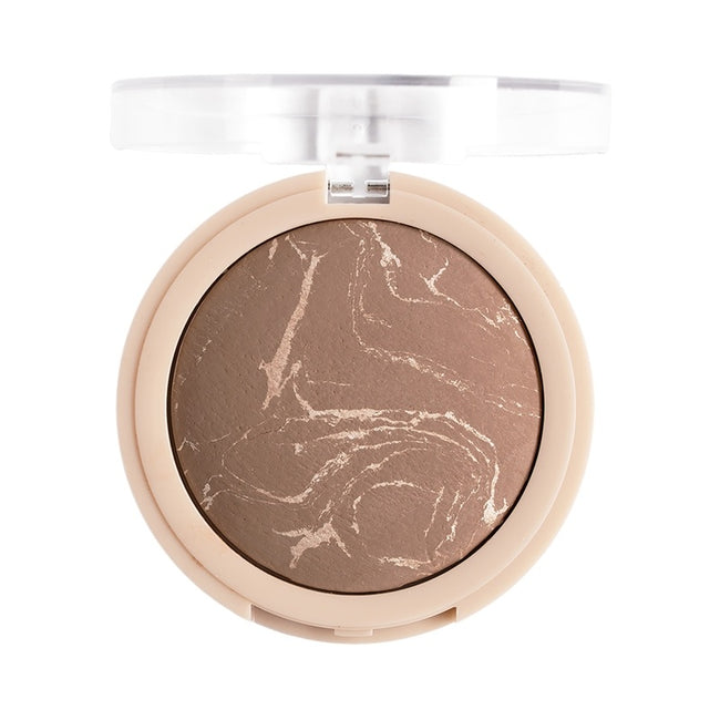Lovely Toffee Touch Highlighting Finish Baked Powder wypiekany bronzer do twarzy i ciała 01 9g