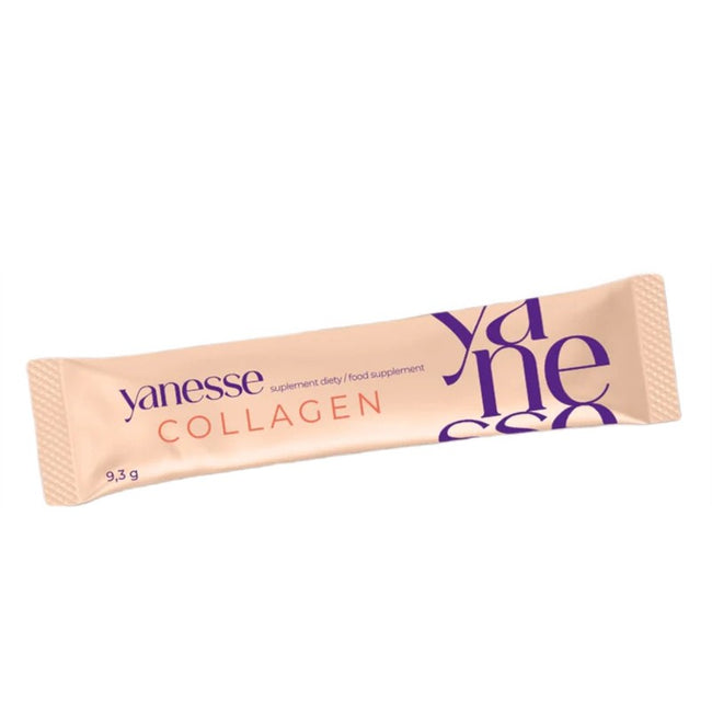 AronPharma Yanesse Collagen suplement diety w proszku o smaku truskawkowo-malinowym 20 saszetek