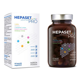 Norsa Pharma Hepaset Pro suplement diety 60 kapsułek