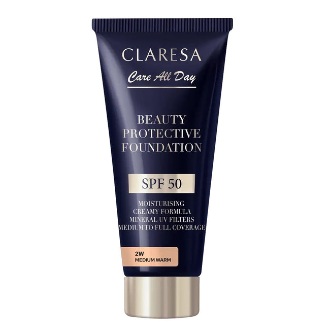 Claresa Beauty Protective Foundation nawilżający podkład z filtrem SPF50