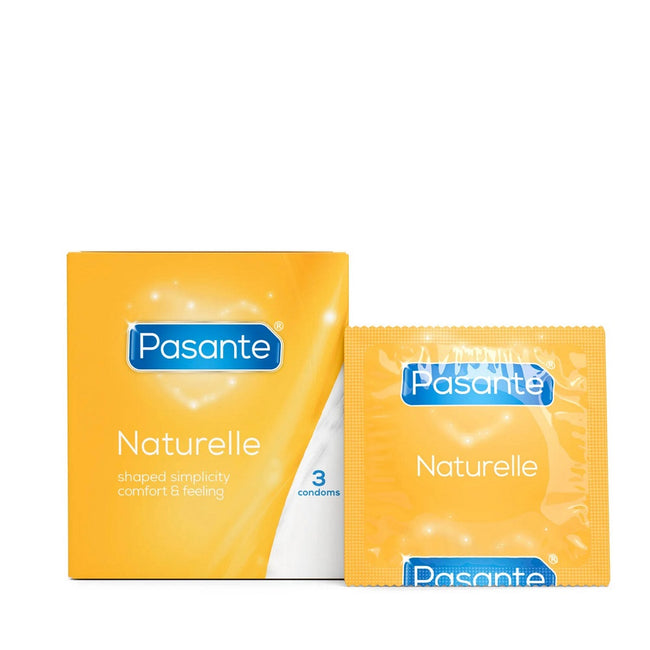 Pasante Naturelle klasyczne prezerwatywy 3szt