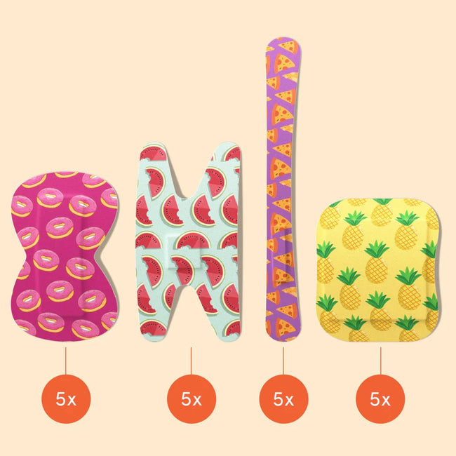 Wild Stripes Finger Flexi plastry na palce 20szt.