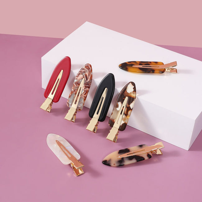 Sister Young Lily klipsy do włosów do makijażu Milk Coffee 2szt