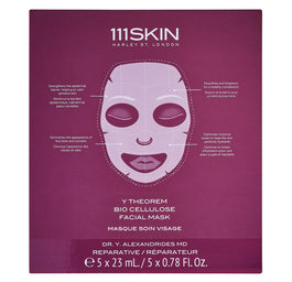 111Skin Y Theorem Bio Cellulose Facial Mask biocelulozowa maseczka w płachcie 5x23ml