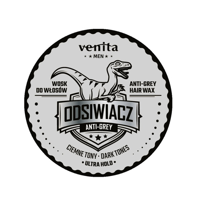 Venita Men Odsiwiacz wosk do włosów przyciemniający ciemne tony 75g